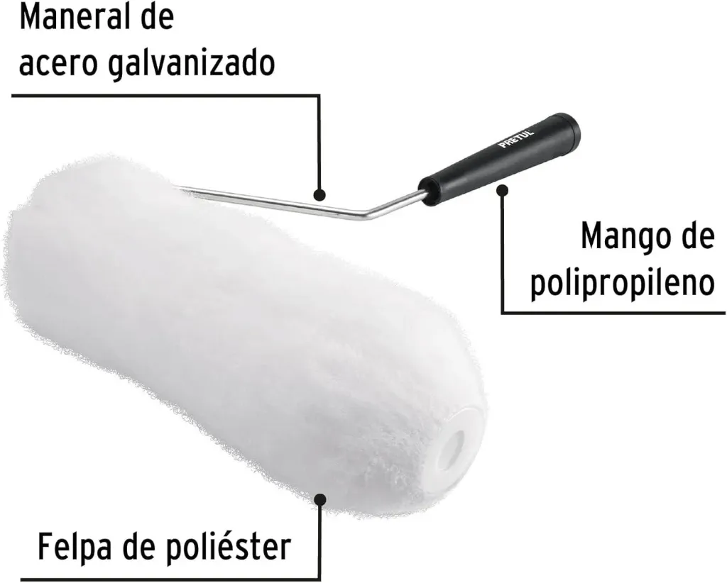 RODILLO 9" USO GENERAL 1" PRETUL (TRUPER) 28036