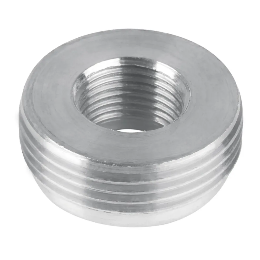 [46098] REDUCCION BUSHING ALUMINIO CFE 1¼"-1/2" PARA WHATOMETRO VOLTECK (TRUPER) 46098