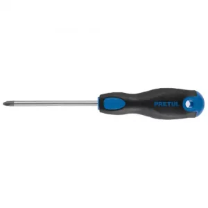 DESARMADOR DE CRUZ #1X4" M/COMFORT GRIP PRETUL (TRUPER) 21495