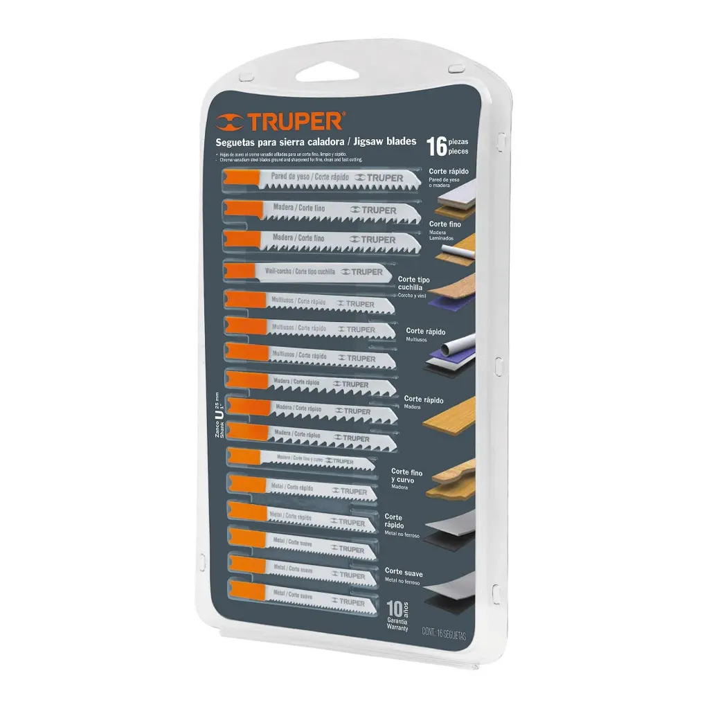SEGUETA ZANCO "U" TRUPER 16129