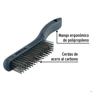 CEPILLO DE ALAMBRE 64 PINCELES PRETUL (TRUPER) 20653