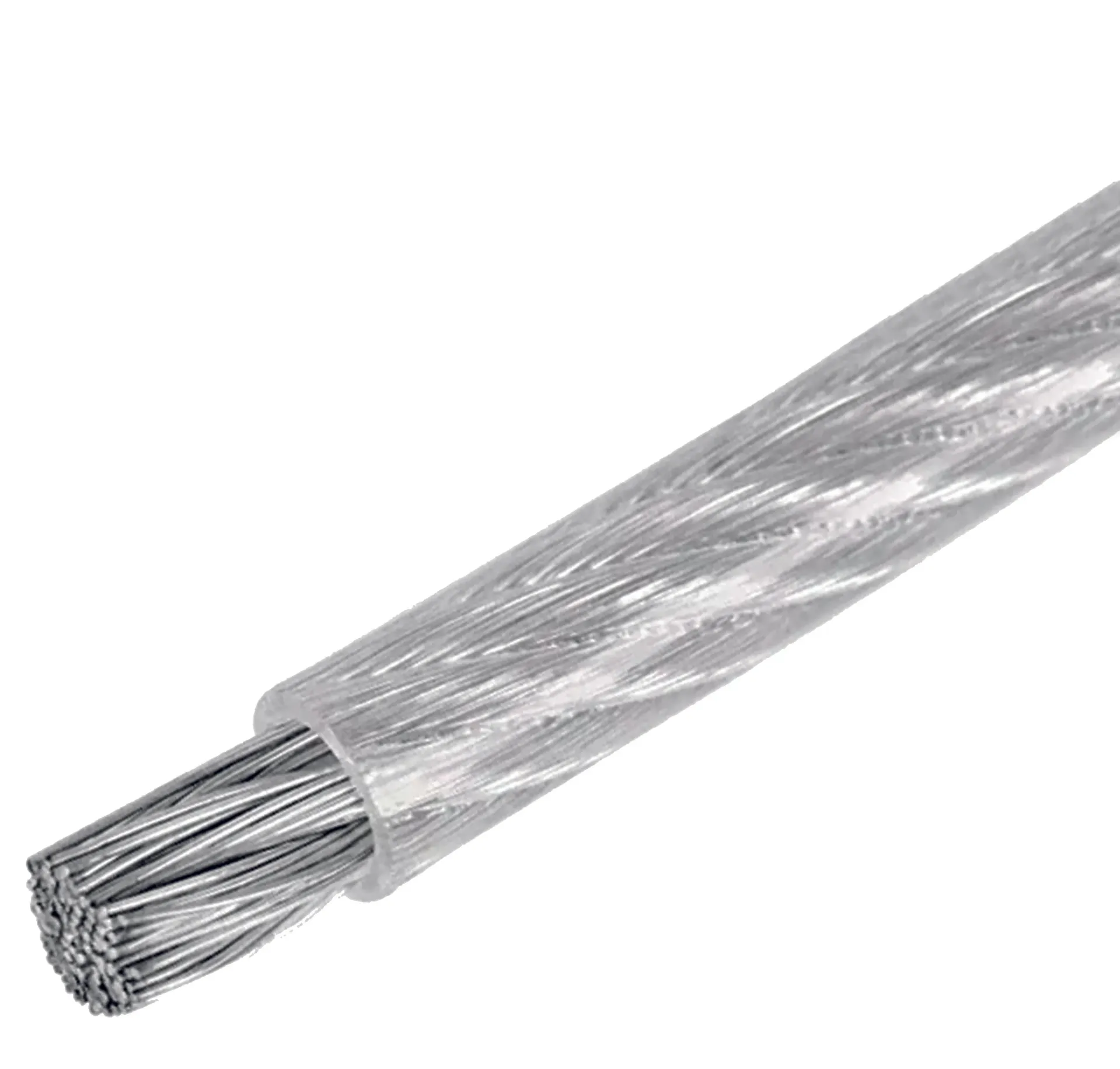 CABLE DE ACERO GALV RECUBIERTO DE PCV 7X19 HILOS 3/32 FIERO (TRUPER) 44226