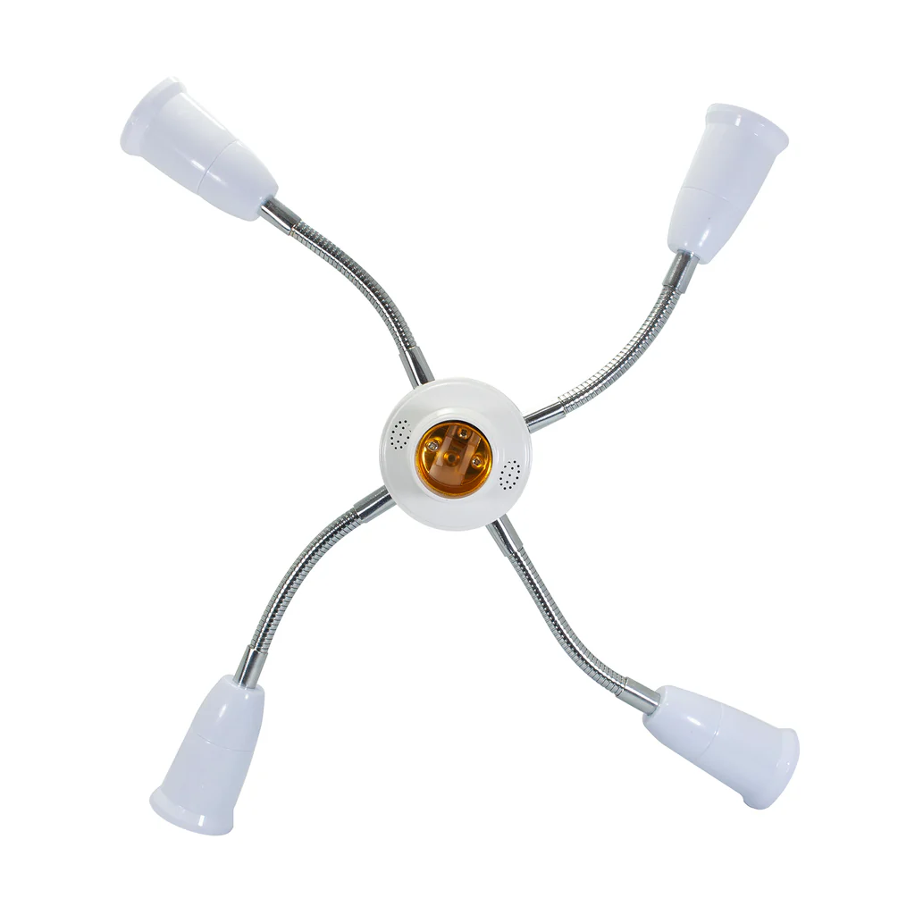 PORTALAMPARA FLEXIBLE CON 5 SOCKET DIRIGIBLE ADIR 10349