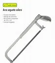 ARCO SEGUETA 12" SOLERA MANGO ALUMINIO LION TOOLS 2481