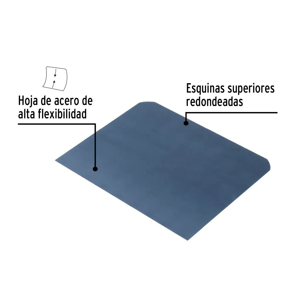 LAINA (CUÑA) SIN MANGO 5X4 PRETUL (TRUPER) 21641