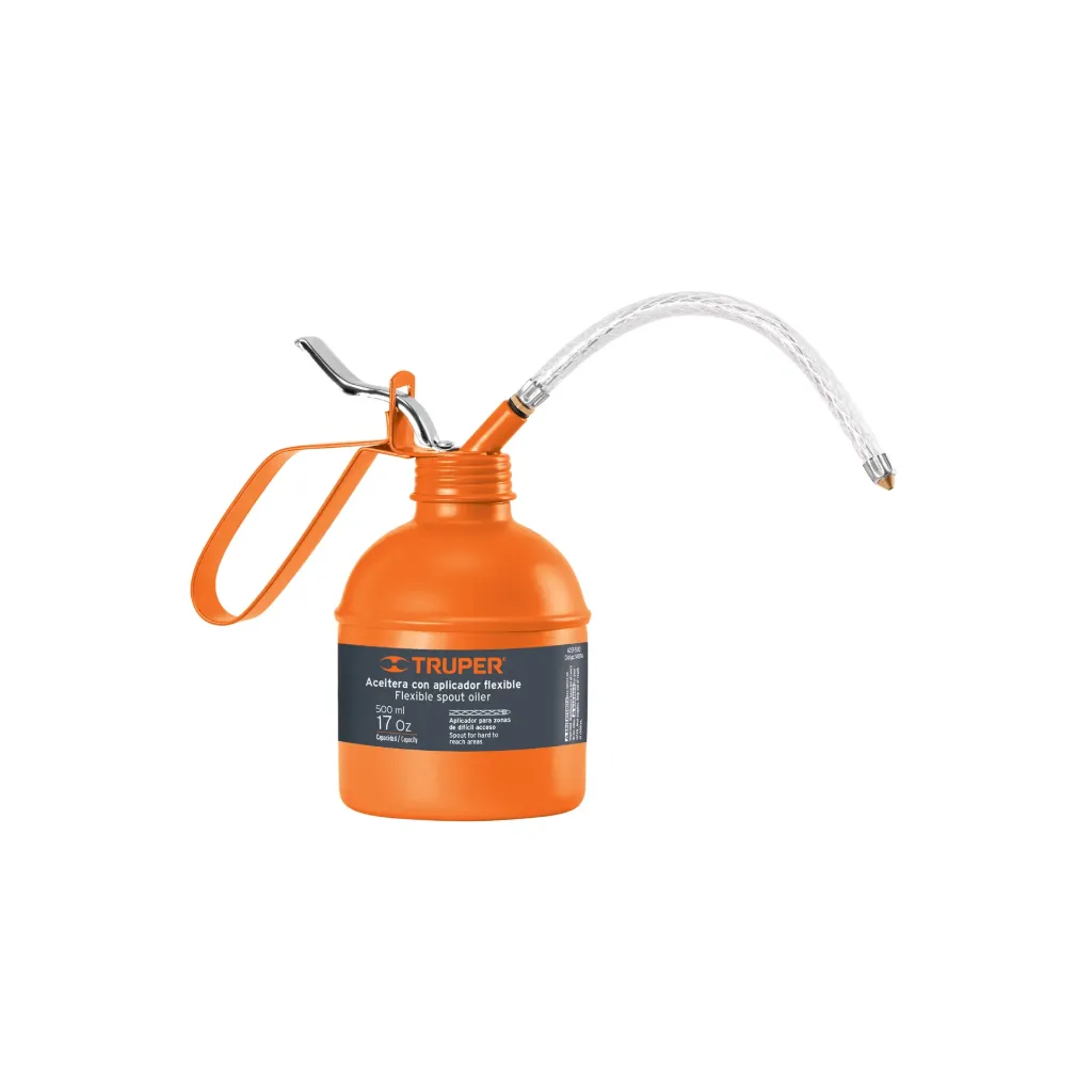 ACEITE DE 500ml (17 OZ) CON APLICADOR FLEXIBLE  TRUPER 14874