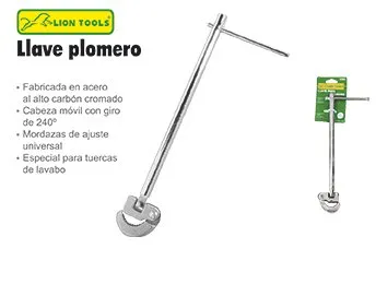 LLAVE PLOMERO 12" LION TOOLS 2380