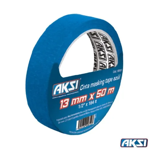 MASKING TAPE AZUL 12mm AKSI 109111