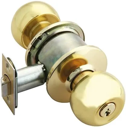 CERRADURA POMO RECAMARA LL-BOT LATON BRILLANTE BLIST KOVAC CPT15LB