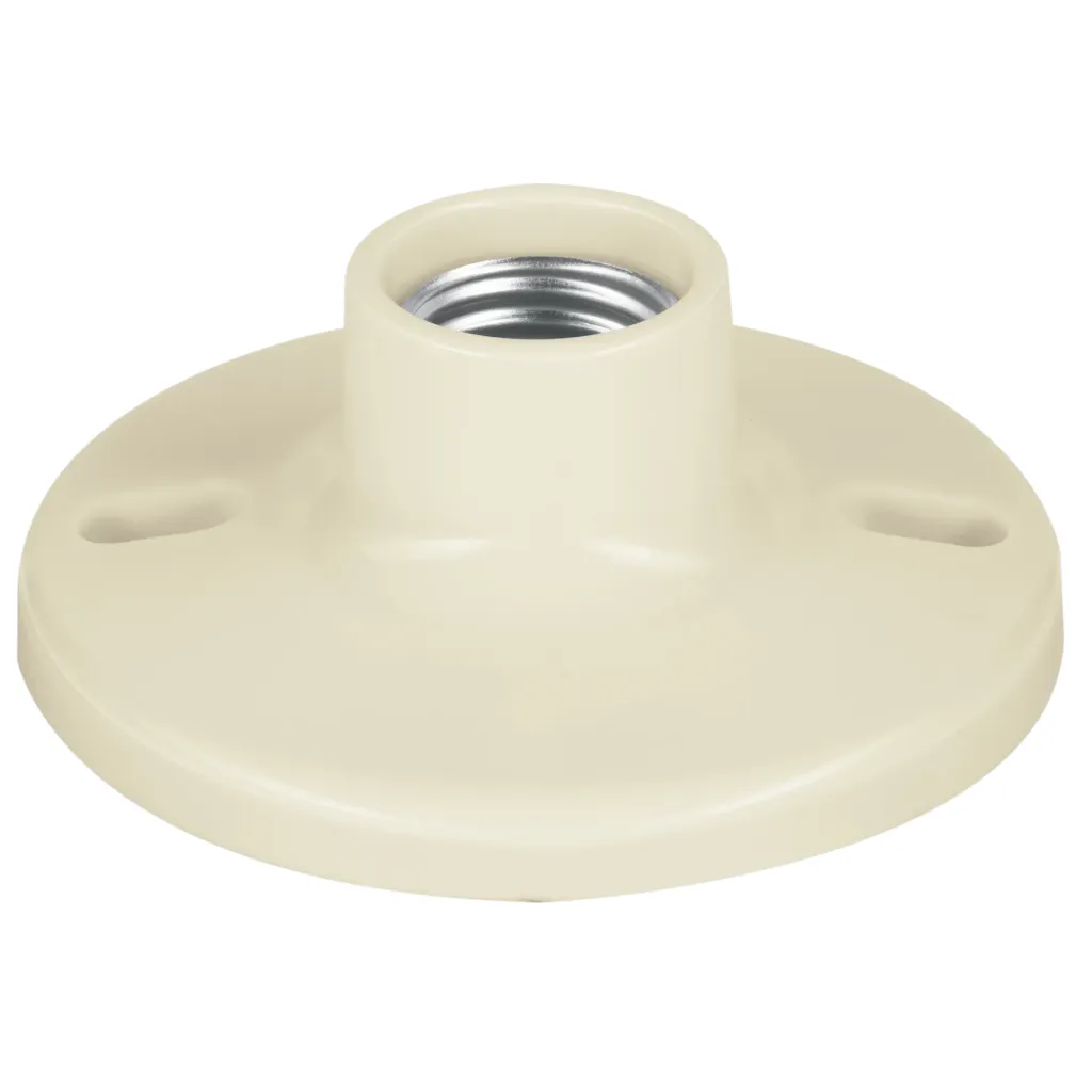 ROSETA PLASTICA DE BAQUELITA 4" VOLTECK (TRUPER) 46520