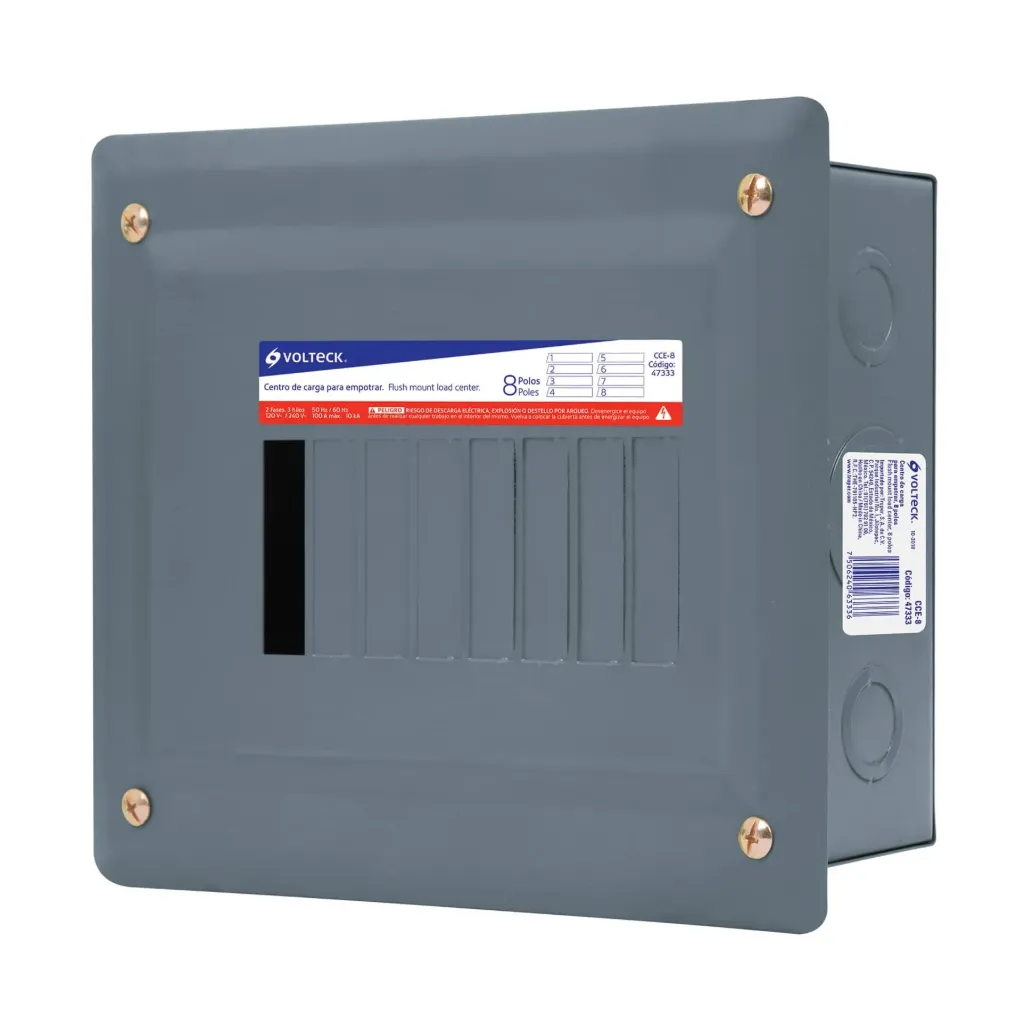 CENTRO DE CARGA 8V EMPOTRAR VOLTECK (TRUPER) 47333