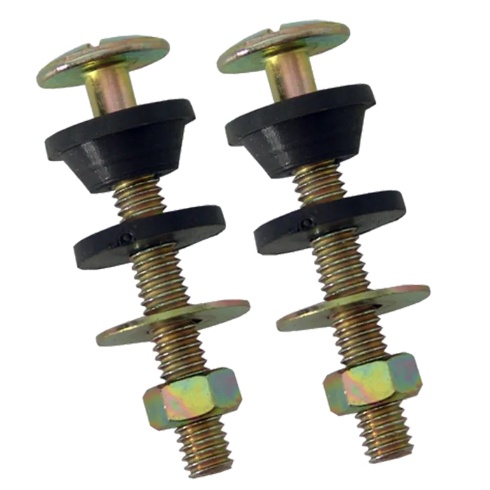 TORNILLOS DE SUJESION TAZA TANQUE WC METALICOS JUEGO ANBEC TORST