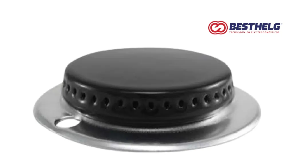 QUEMADOR PARA ESTUFA SIN PATA CON BISEL ACROS BESTHELG 23397