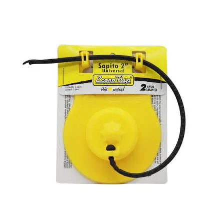 SAPO WC 2" AMARILLO CARTULINA MOD: 9449  ECONOFLAP FAMA 9449