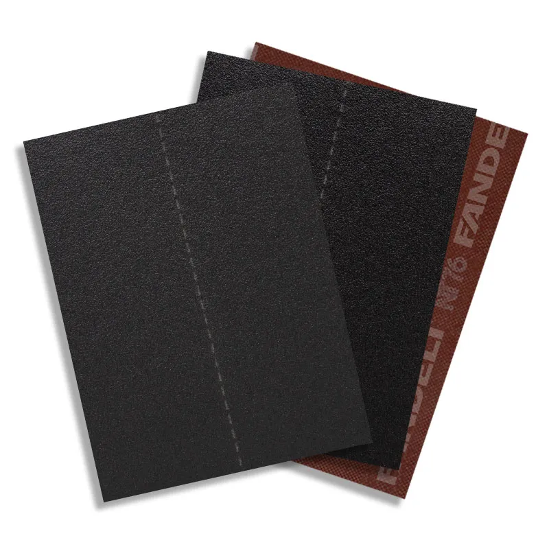 LIJA DE ESMERIL NEGRA FANBLACK GRANO 80 FANDELI