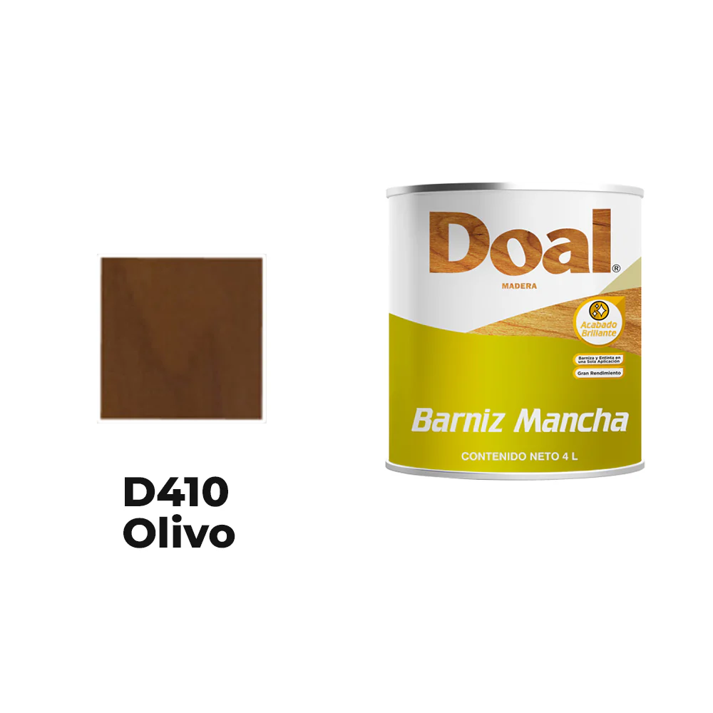 BARNIZ MANCHA DOAL 1L OLIVO 410
