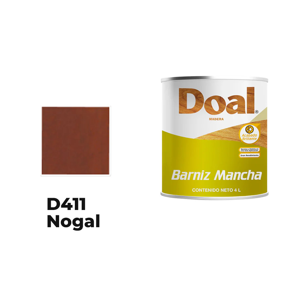 BARNIZ MANCHA DOAL 500ML NOGAL 411