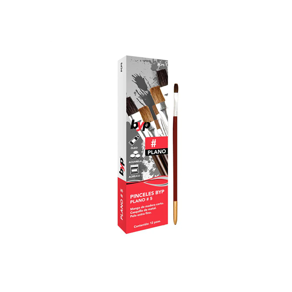 PINCEL CAMELUS PLANO # 4 BYP PCP4