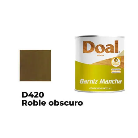 BARNIZ MANCHA DOAL 250ML ROBLE OBSCURO 420