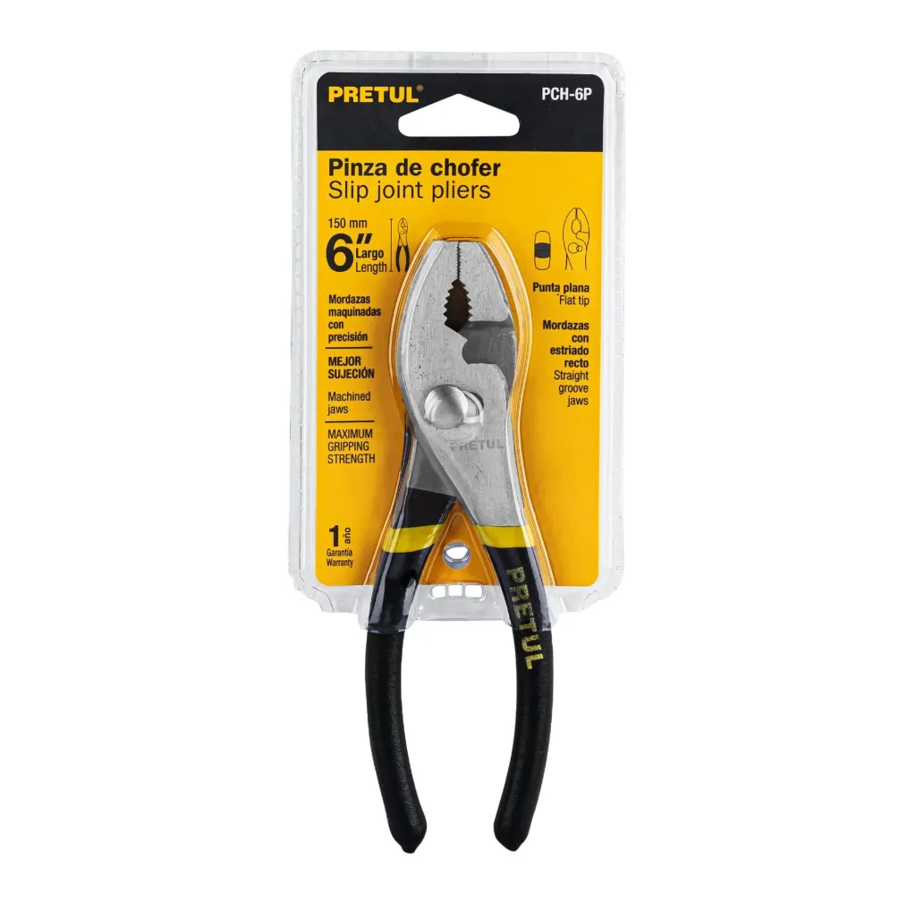 PINZA DE CHOFER 6" PRETUL (TRUPER) 22651