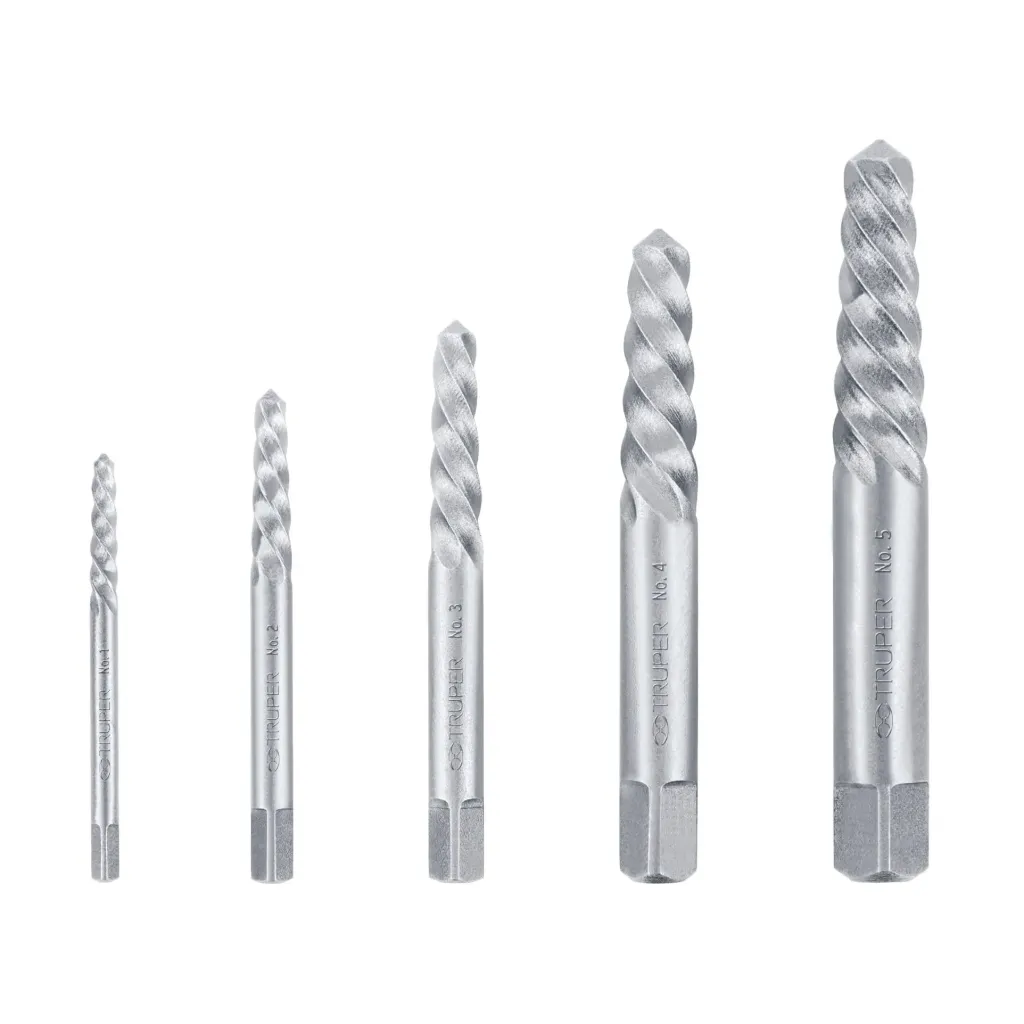 JUEGO EXTRACTOR DE TORNILLO DIF MED TRUPER 14512