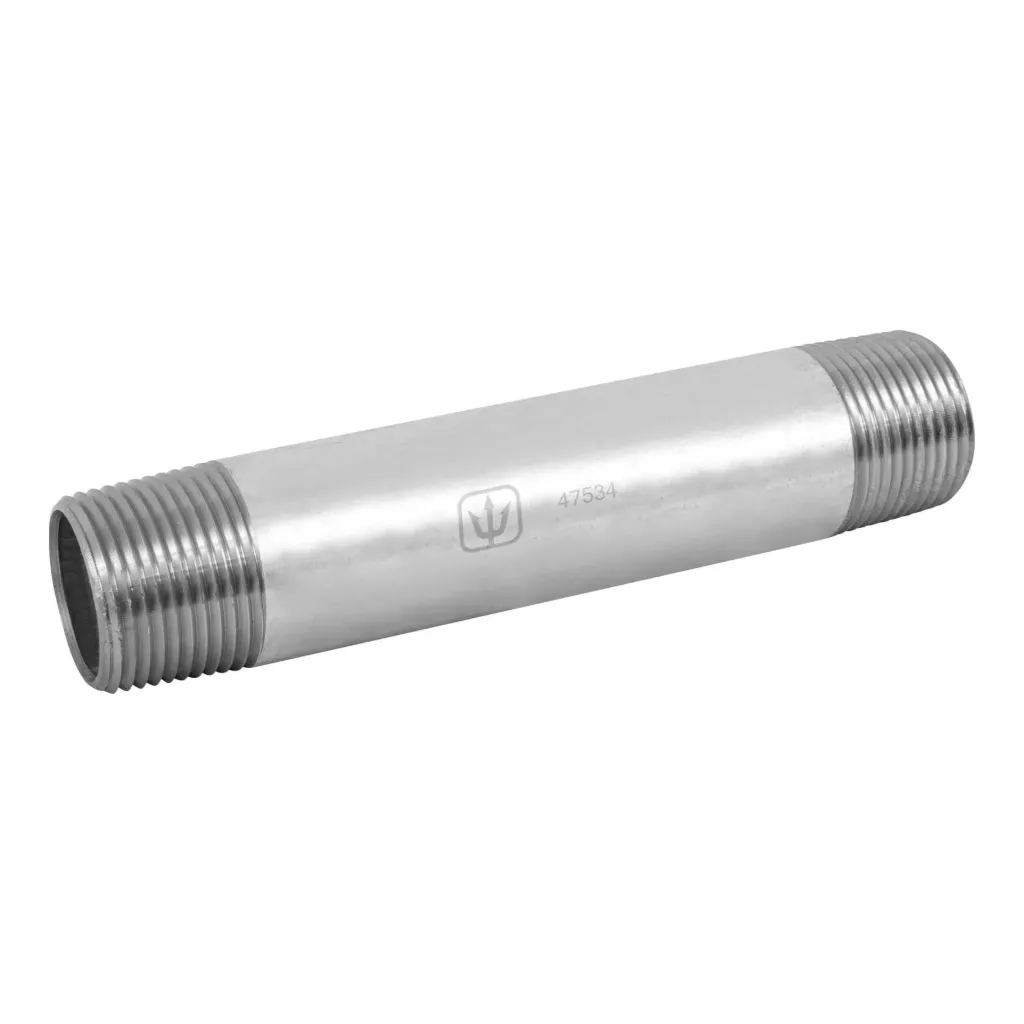NIPLE GALVANIZADO 1 x 6" FOSET (TRUPER) 47534