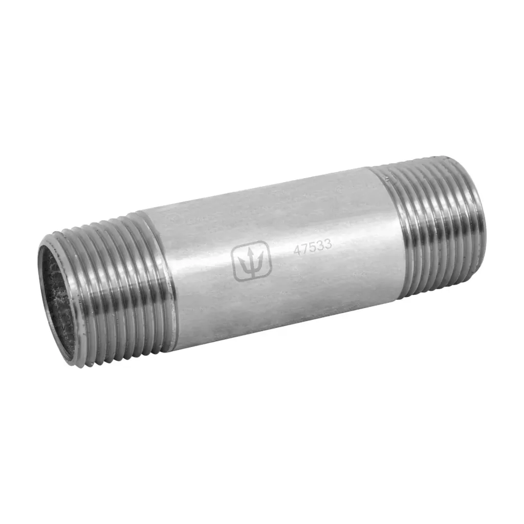 NIPLE GALVANIZADO 1 x 4" FOSET (TRUPER) 47533