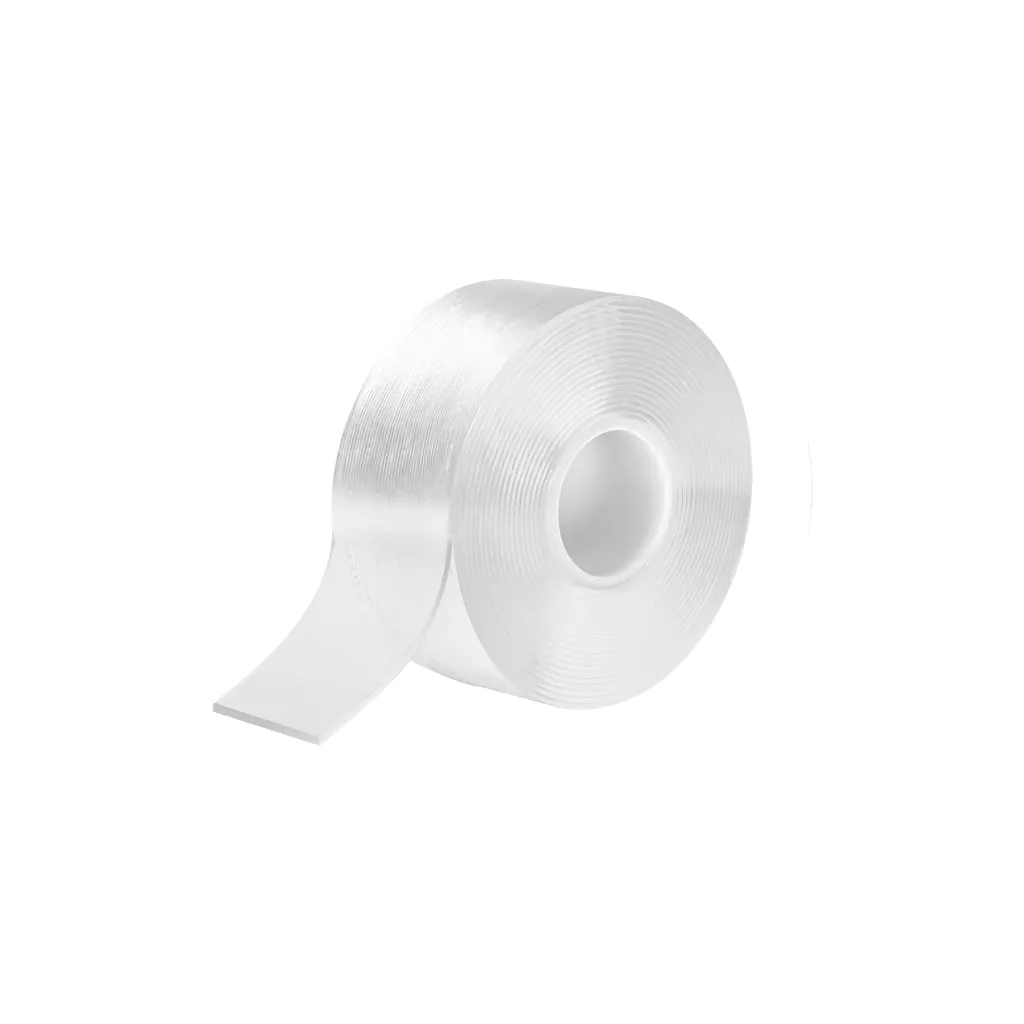 CINTA DOBLE CARA REUTILIZABLE, TRANSPARENTE 3MTS X 30MM, TRUPER 103222