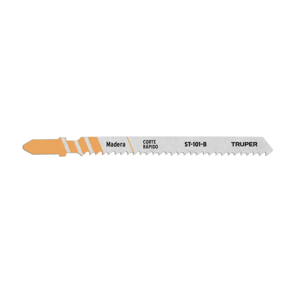 [18124] SEGUETA ZANCO "T" RECTO LIMPIO PVC MADERA TRUPER 18124