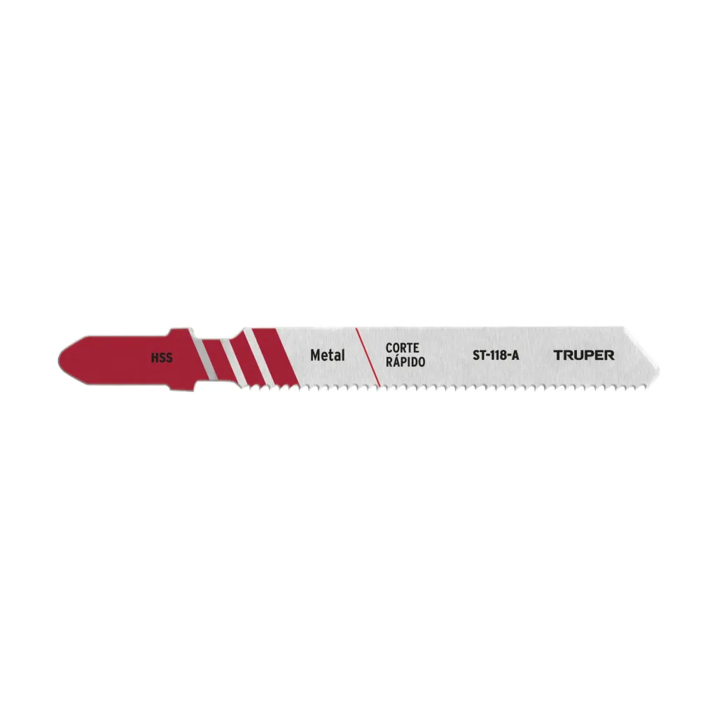 [18128] SEGUETA ZANCO "T" RECTO LIMPIO 21DPP  METALES, PLASTICOS Y ALUMINIO TRUPER 18128