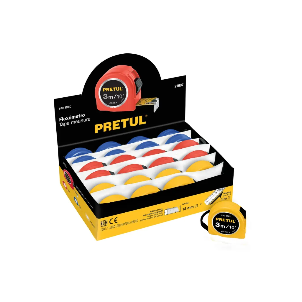 [21607] FLEXOMETRO 3M PRETUL (TRUPER) 21607