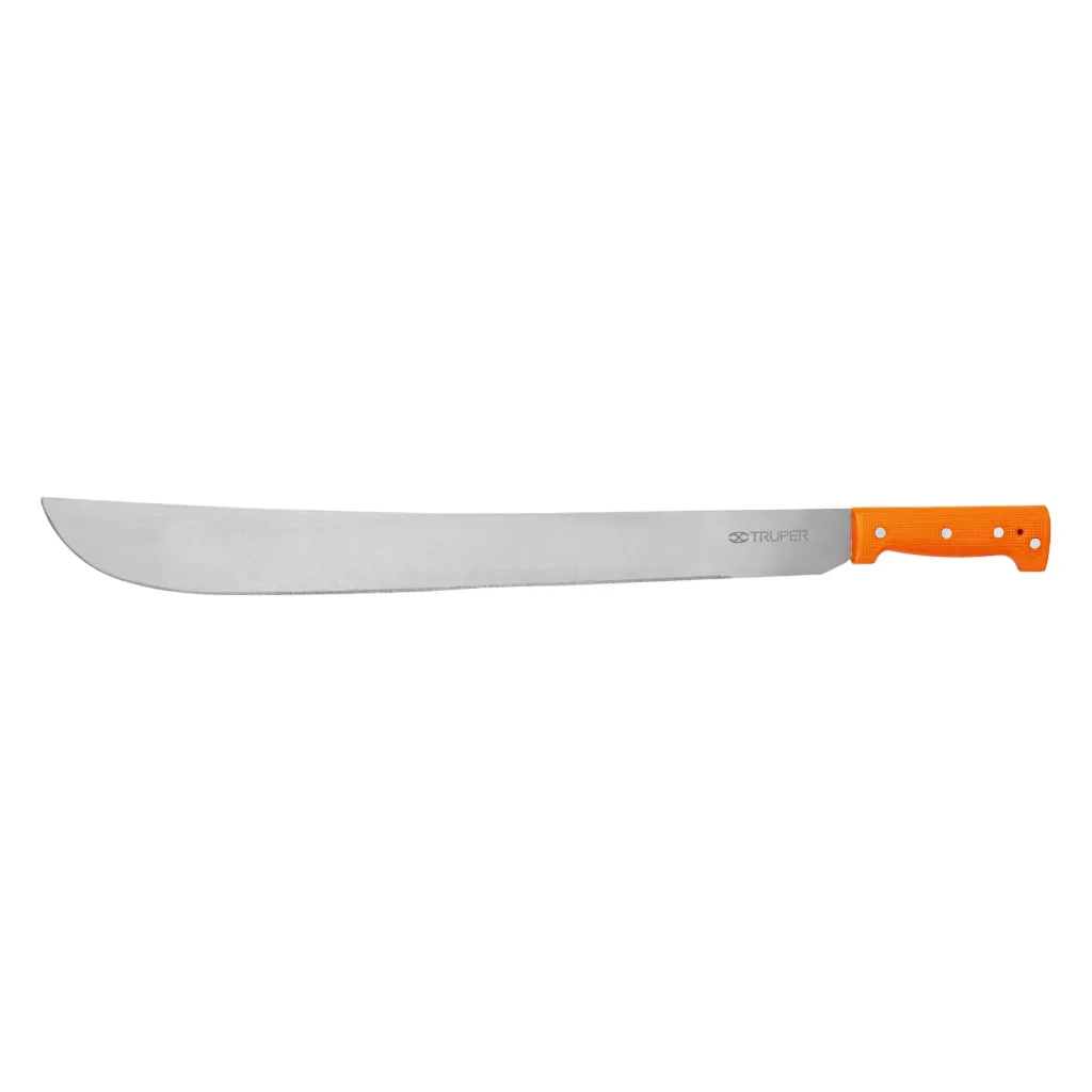 [15887] MACHETE 22" CACHA REMACHADA NARANJA TRUPER 15887