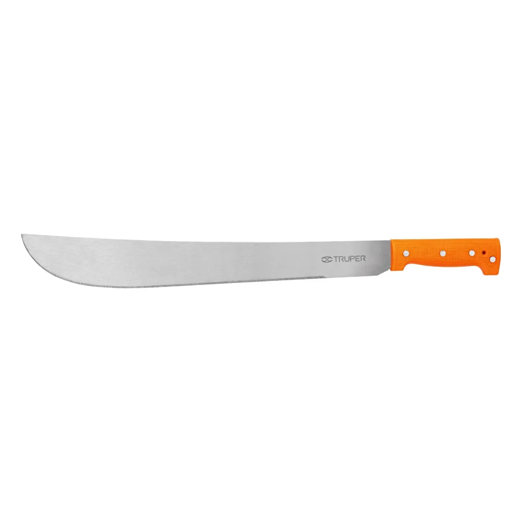 [15885] MACHETE 18" CACHA REMACHADA NARANJA TRUPER 15885