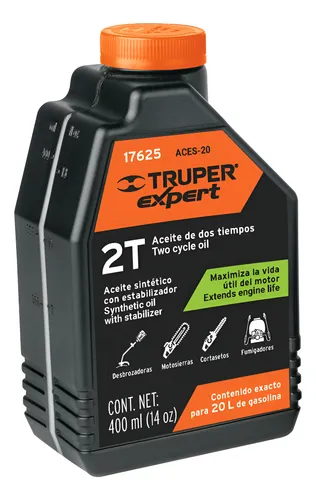 ACEITE DE 2 TIEMPOS 400ML TRUPER 17625
