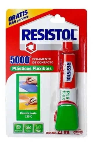 PEGAMENTO 5000 RESISTOL 21ML PLASTICO FLEXIBLE