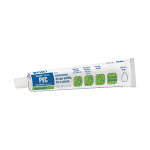 CEMENTO PARA PVC TRANSPARENTE DE 50ML BAJA PRESION FOSET 49560