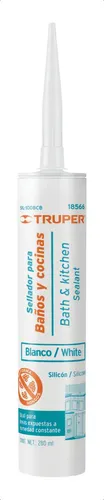 SELLADOR PARA BAÑOS Y COCINAS 280ML TRANSLUCIDO 18565 TRUPER