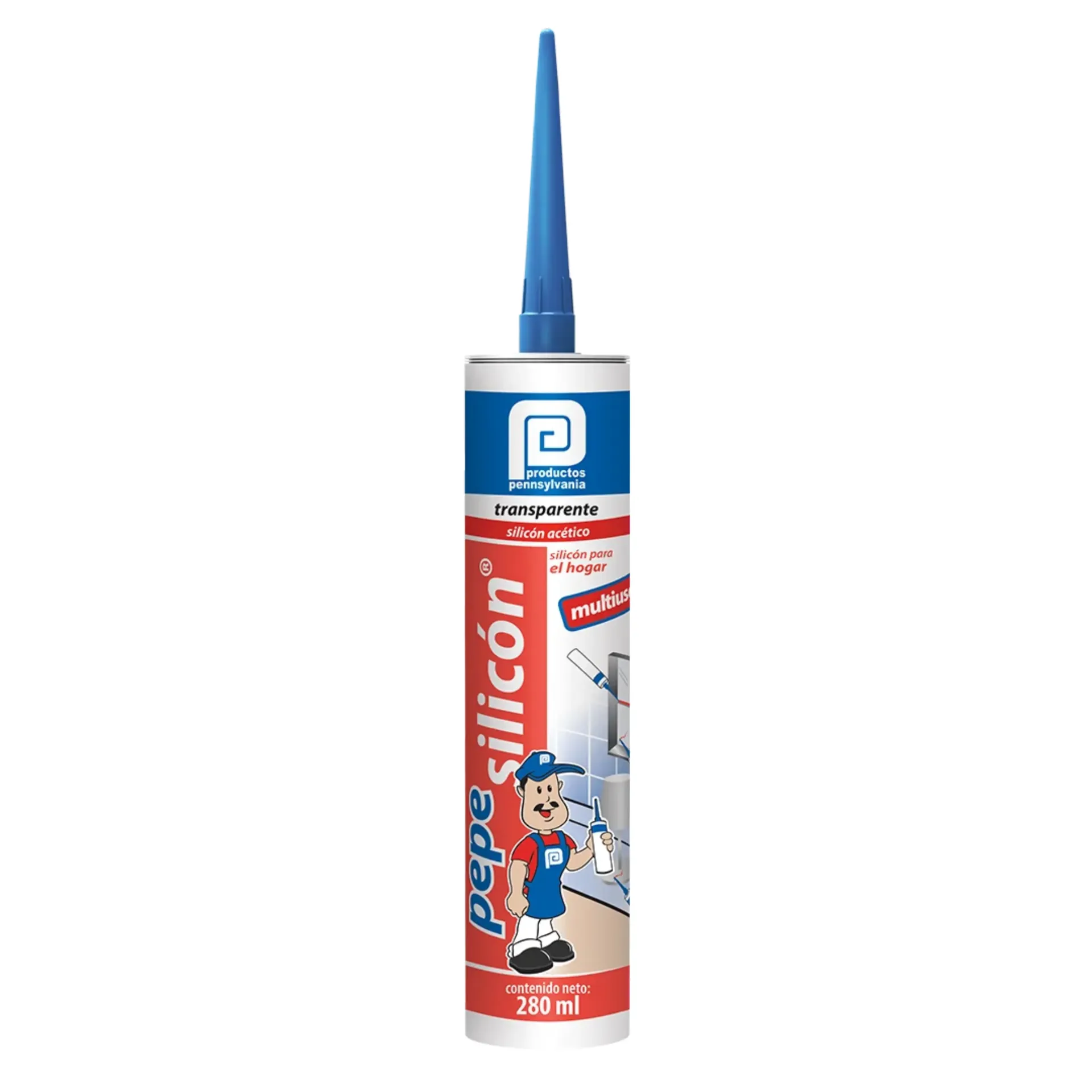 SILICON TRANSPARENTE PEPE 280ML