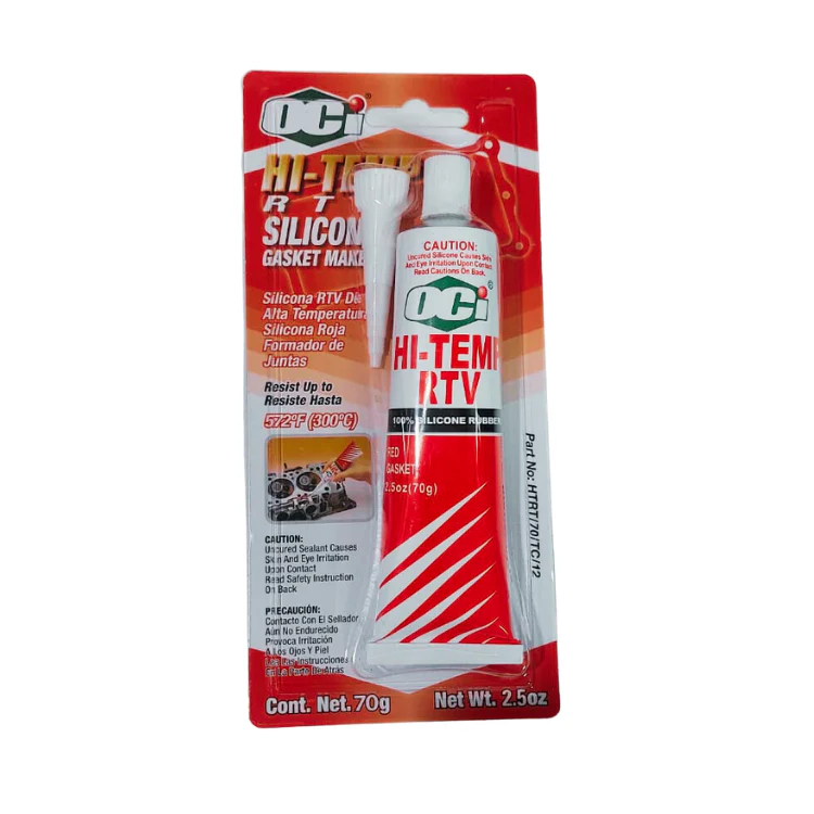 SILICON ALTA TEMPERATURA ROJO 70GR OCI