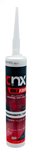 SILICÓN TRANSPARENTE USO GRAL 280ML CNX SELLA280T