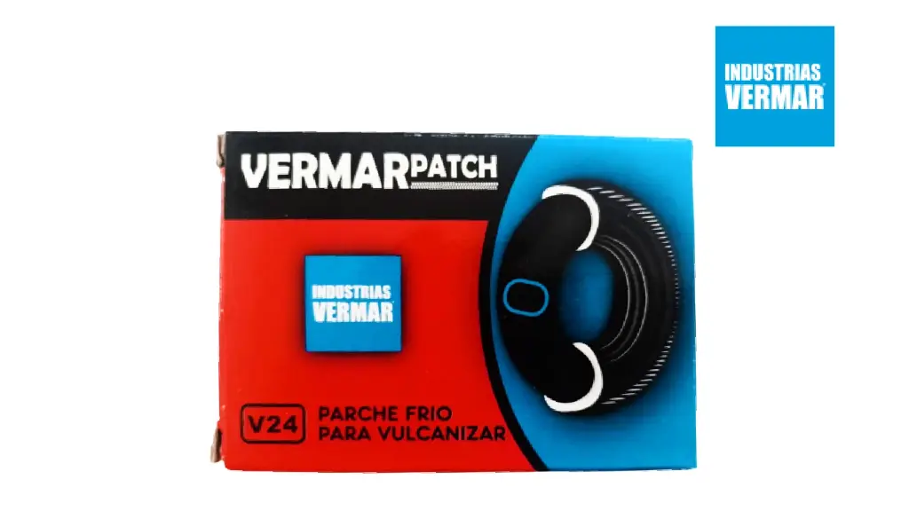 PARCHE FRIO P/ VULCANIZAR CAJA VERMARPATCH 24 PARCHES V24