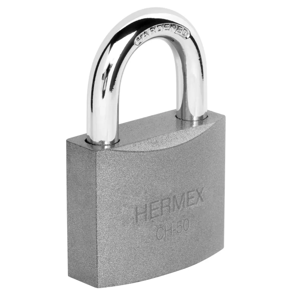 CANDADO DE HIERRO 50MM GANCHO CORTO  HERMEX (TRUPER) 43317