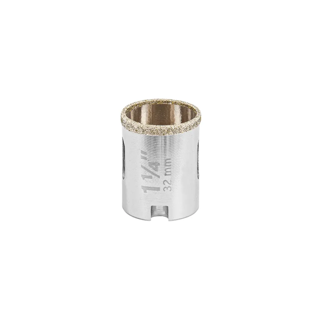 BROCASIERRA DIAMANTE BORDE CONTINUO CON ROSCA MANDRIL 3/8 - 1" 17126 TRUPER